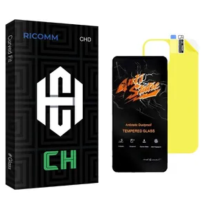 Ricomm CH Antistatic Screen Protector For Apple iPhone 12 With Back Protector