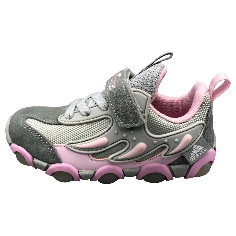 کفش پیاده روی دخترانه بی کی جی کیدز مدل چراغ دار کد 411