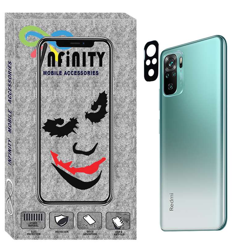 محافظ لنز دوربین اینفینیتی مدل FLZI-01 مناسب برای گوشی موبایل شیائومی Redmi Note 10 4G / Note 10S