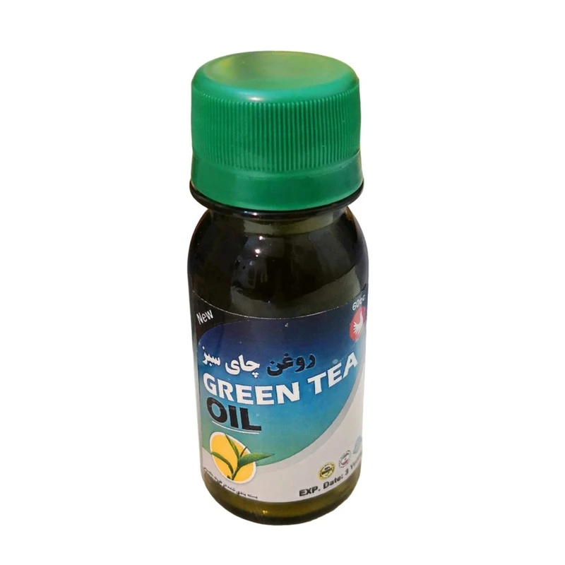 روغن چای سبز پامکا مدل پایه حجم 60 میلی لیتر