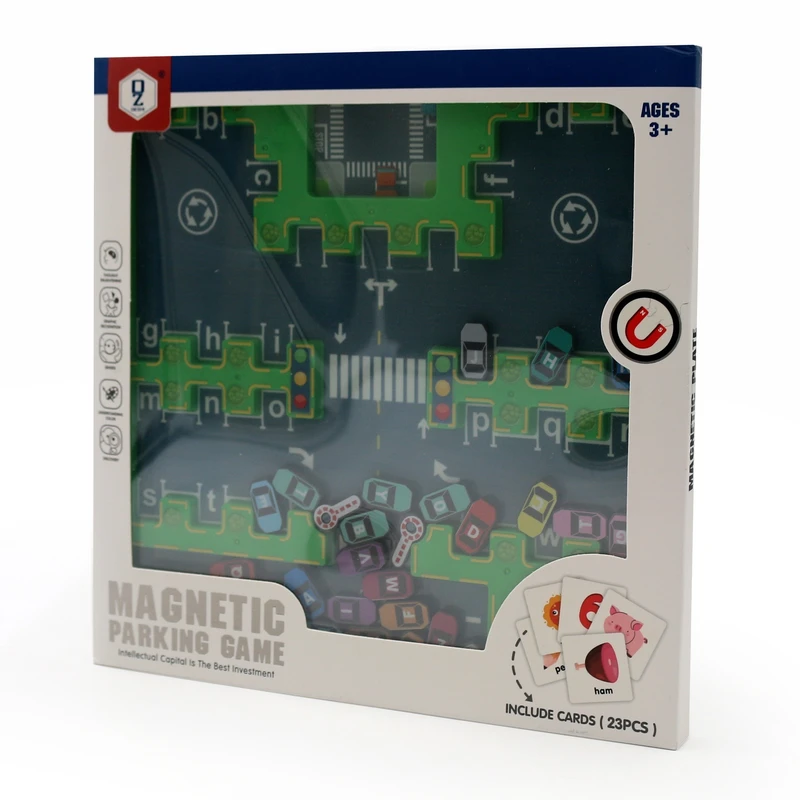 بازی آموزشی ماز مگنتی مدل پارکینگ‌ کد 27053