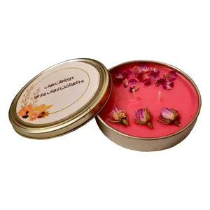 شمع معطر مدل قوطی فلزی