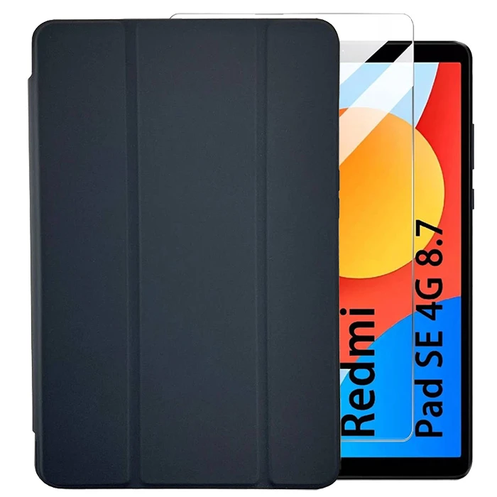 کیف کلاسوری گاردتک مدل Smart_PadSE مناسب برای تبلت شیائومی Redmi Pad SE 8.7 Inch به همراه محافظ صفحه نمایش