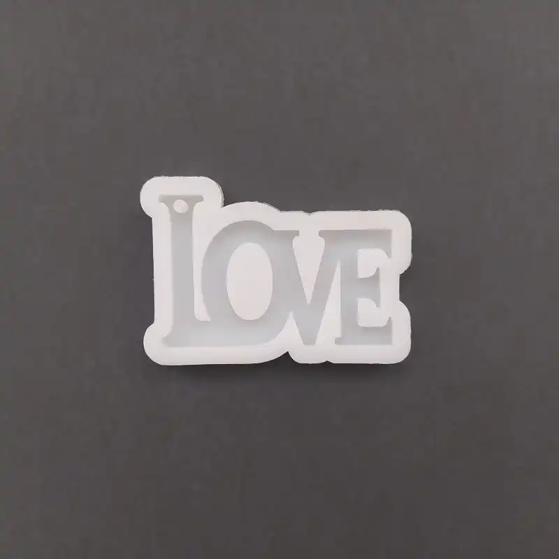 قالب رزین مدل جاکلیدی طرح LOVE کد 1