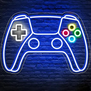 چراغ دیواری نئون طرح دسته PS5