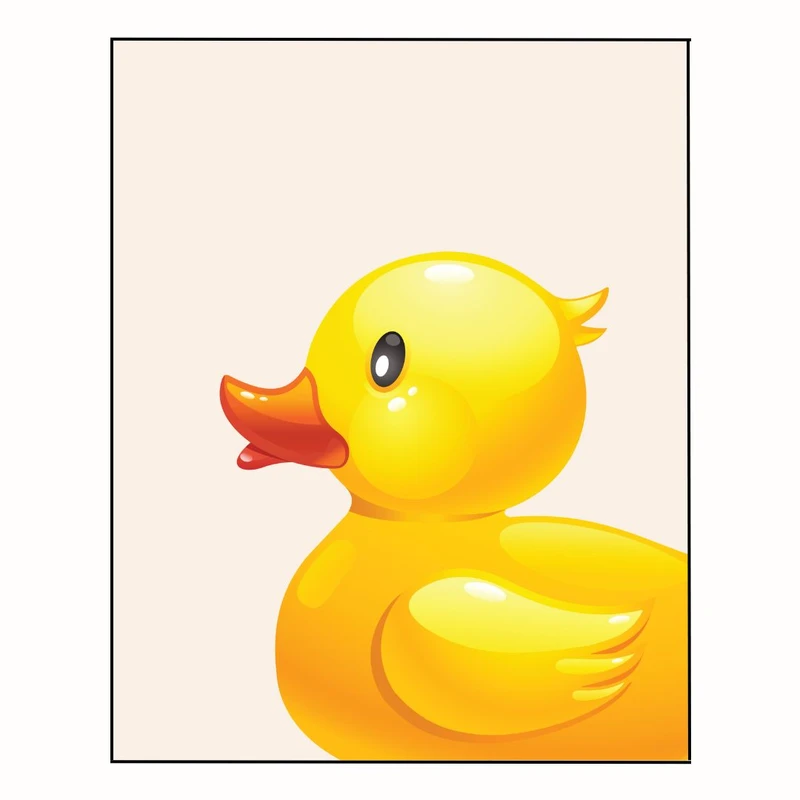 پوستر مدل بچه اردک