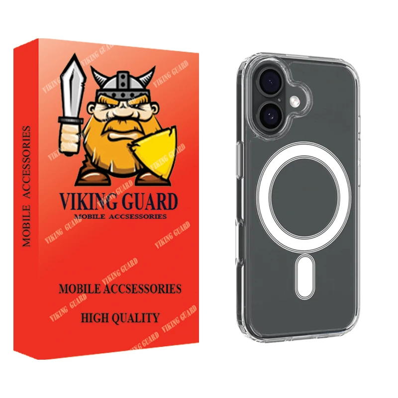 کاور وایکینگ قاب مدل مگ سیف مناسب برای گوشی موبایل اپل iPhone 17