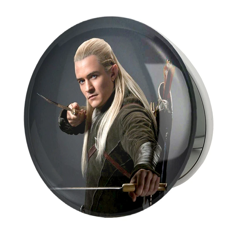 آینه جیبی خندالو طرح ارباب حلقه ها Lord of the Rings مدل تاشو کد 4560 
