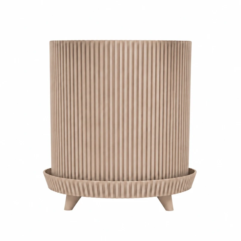 گلدان دکوری مدل راه راه عمودی کد artiform pl2