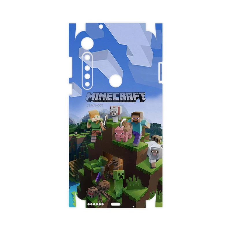 برچسب پوششی ماهوت مدل Minecraft-Game-FullSkin مناسب برای گوشی موبایل موتورولا One Vision Plus