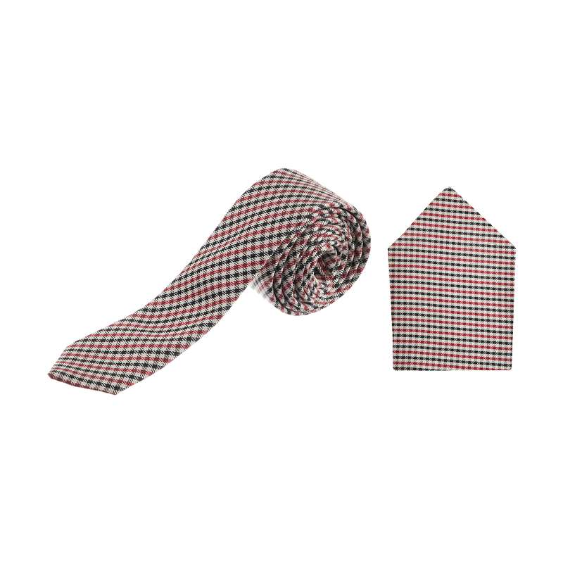 ست کراوات و دستمال جیب مردانه مدل ایتالیا 2