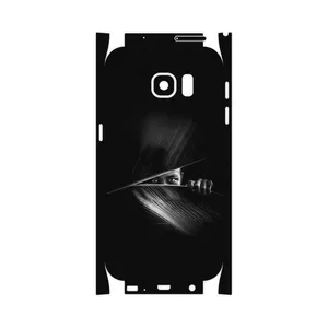 MAHOOT Black Portrait-FullSkin Cover Sticker for Samsung Galaxy S7