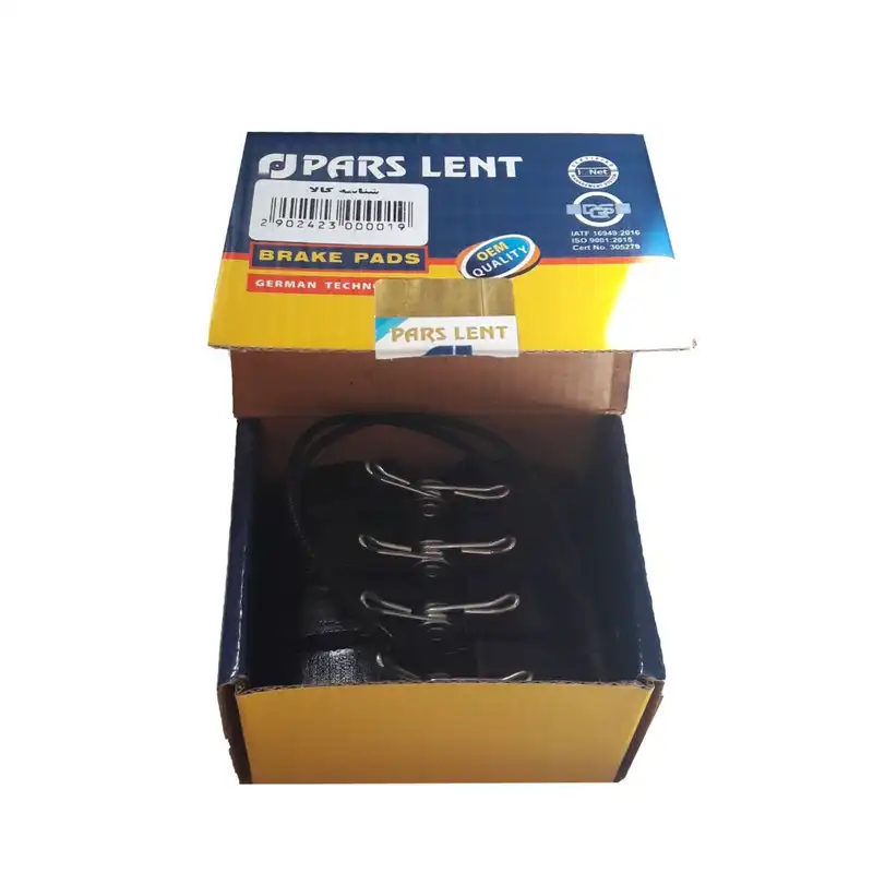 لنت ترمز جلو پارس کد 142 مناسب برای پژو 405