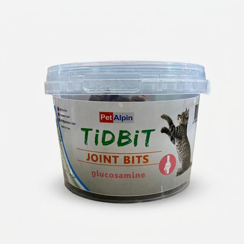 تشویقی گربه تیدبیت مدل joint bits وزن 180 گرم