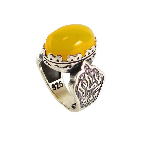 انگشتر نقره مردانه پارلا گوهر کد 3780