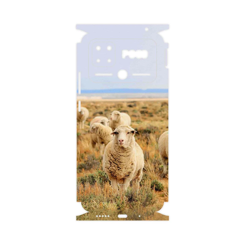 برچسب پوششی ماهوت مدل Sheep-FullSkin مناسب برای گوشی موبایل شیائومی Poco C40