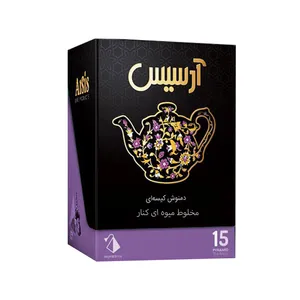 دمنوش میوه ای کنار آرسیس بسته 15 عددی