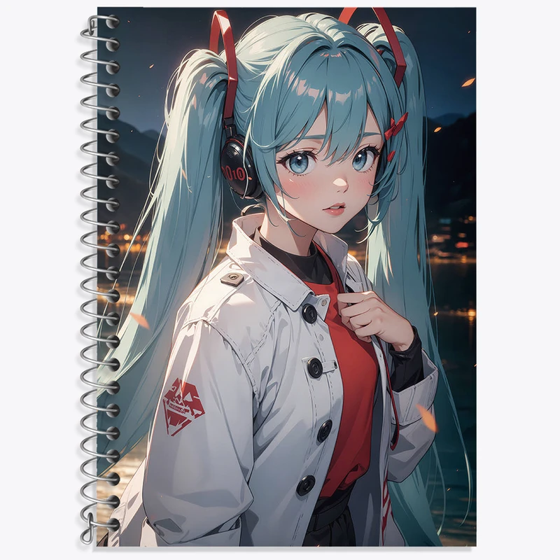 دفتر زبان 50 برگ خندالو مدل دو خط طرح دخترانه کد N2226