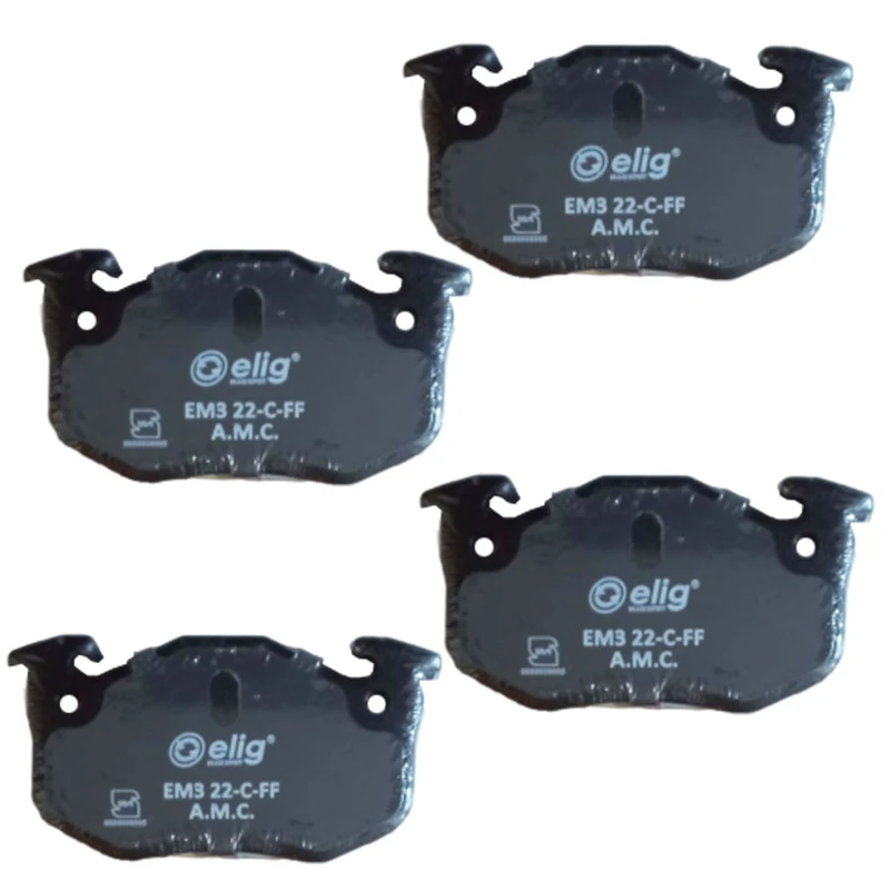 لنت ترمز عقب الیگ مدل PA05 مناسب برای پژو 206 تیپ5