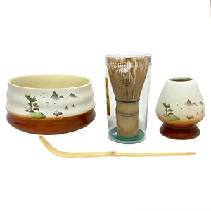 سرویس چای خوری 4 پارچه مدل ماچا لی سونگ