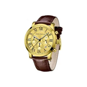 ساعت مچی عقربه‌ای مردانه مینی فوکوس مدل 0415GLD