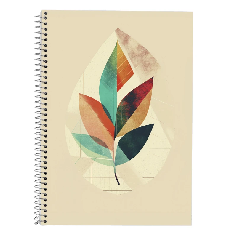 دفتر زبان 50 برگ مدوپد مدل دو خط طرح فانتزی کد DF13719