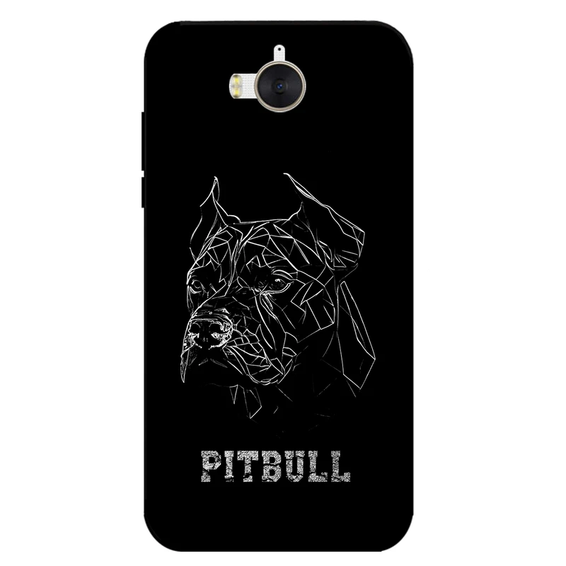 کاور مگافون طرح پیتبول مدل 1883 مناسب برای گوشی موبایل هوآوی Y6 2017 
