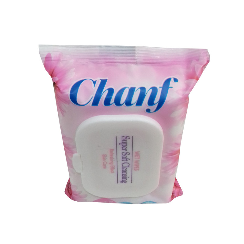 دستمال مرطوب چانف مدل SUPER SOFT-clensing بسته 48 عددی