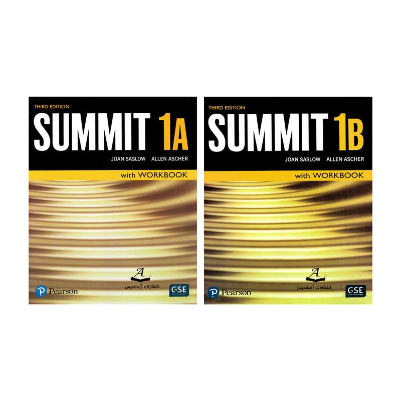 کتاب 1 Summit اثر Joan Saslow And Allen Ascher انتشارات آرماندیس دو جلدی