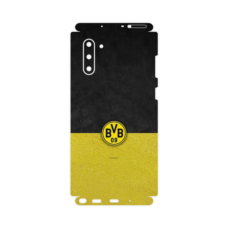 برچسب پوششی ماهوت مدل Borussia Dortmund FC-FullSkin مناسب برای گوشی موبایل سامسونگ Galaxy Note 10
