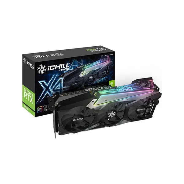 کارت گرافیک اینو تیری دی مدل GEFORCE RTX 3080 ICHILL X4 LHR