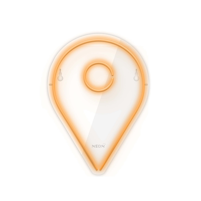 چراغ دیواری نئون دیزاین طرح Location_ORG