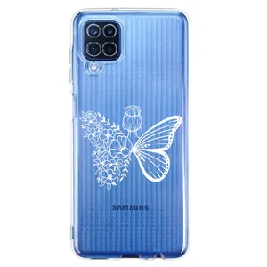 Megafone Butterfly Girl C53-W Cover For Samsung Galaxy M12