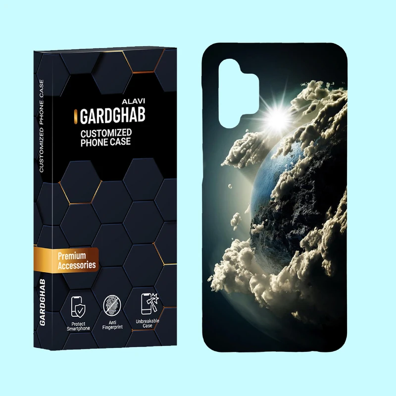 کاور گارد قاب علوی مدل کهکشان مناسب برای گوشی موبایل سامسونگ Galaxy A32 5G / M32 5G