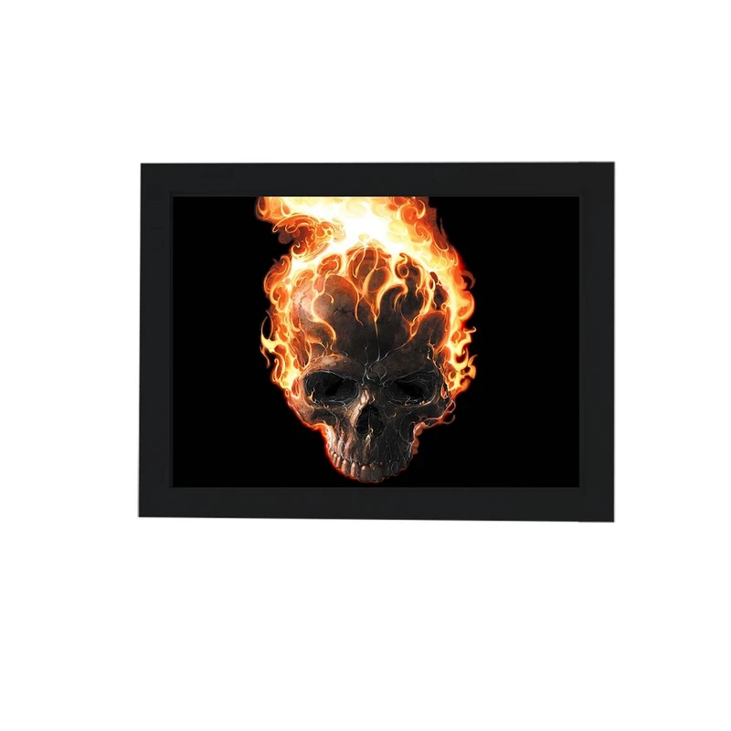 تابلو گالری چهره پرداز رخ مدل اسکلت طرح روح سوار کد GCPA_10003