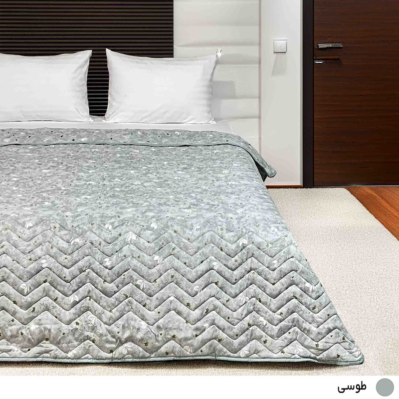 روتختی دو نفره مانیکاهوم مدل چیچک پلاس  سایز 220x200 سانتی‌متر