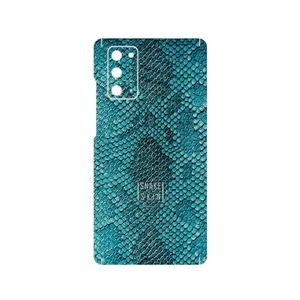 MAHOOT Blue Snake Skin Cover Sticker for Samsung Galaxy Note 20
