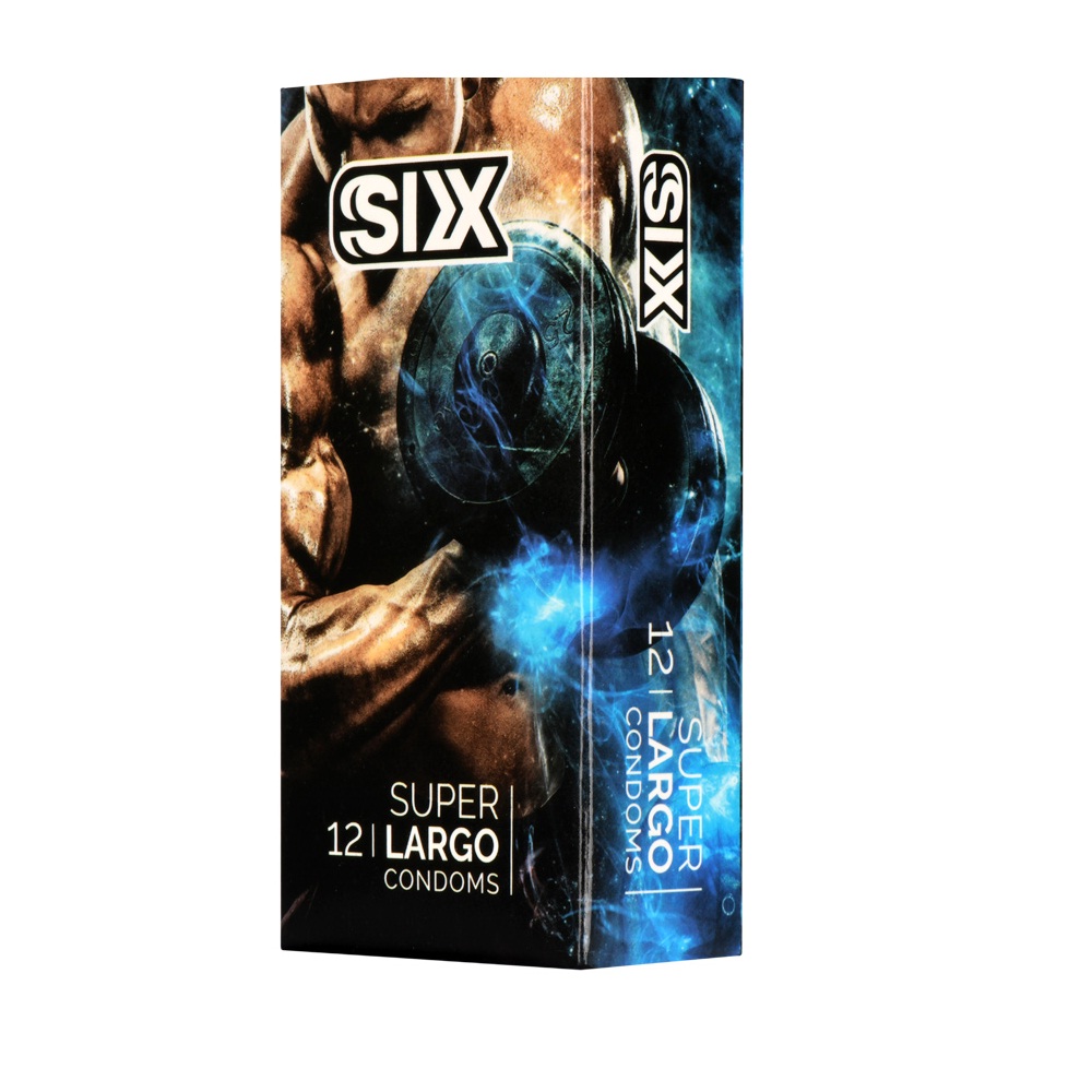 کاندوم سیکس مدل Super Largo بسته 12 عددی -  - 2