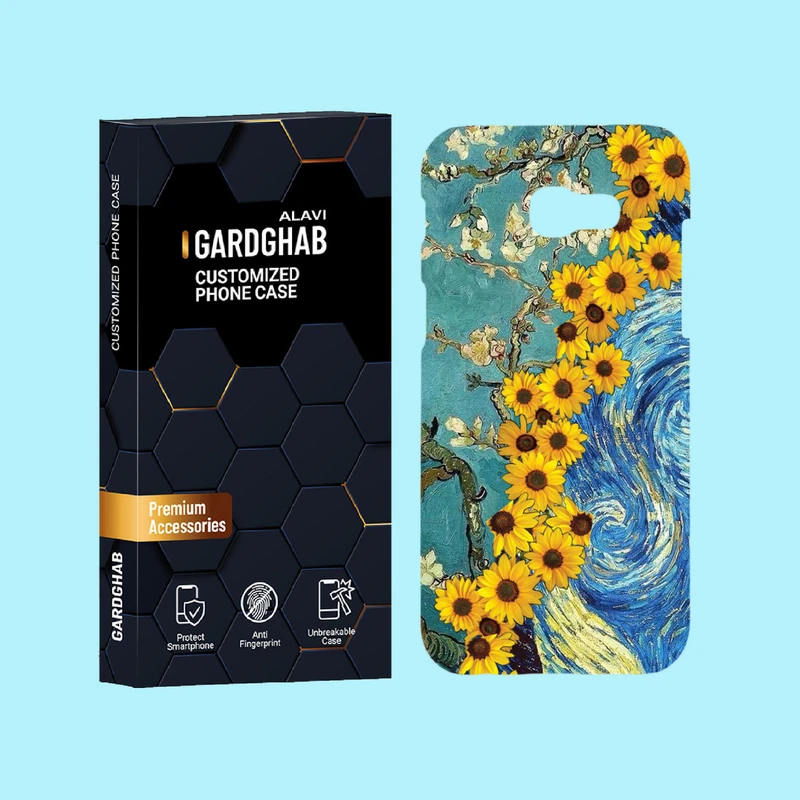 کاور گارد قاب علوی مدل هنری مناسب برای گوشی موبایل سامسونگ Galaxy A5 2017 / A520