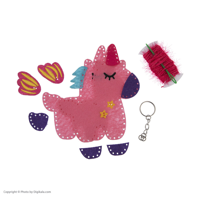 بازی آموزشی فوردو مدل عروسک یونیکورنت رو بدوز