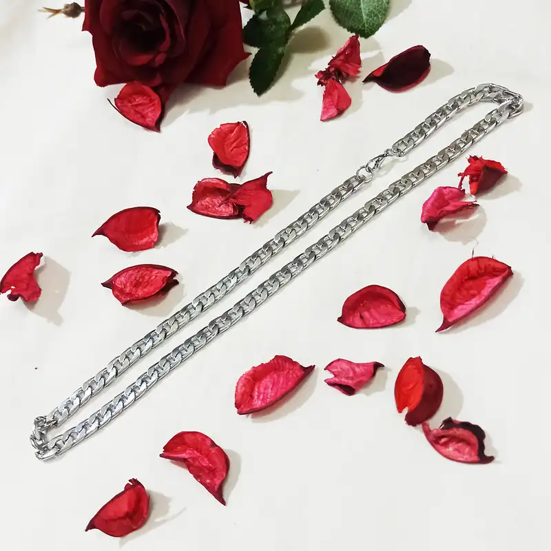 زنجیر مردانه سلین کالا مدل استیل کد ce-As8