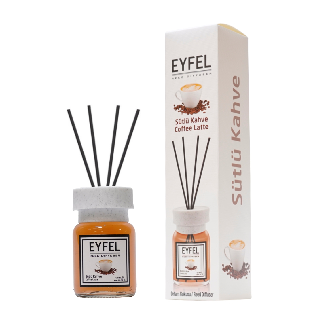 اسانس خوشبوکننده هوا ایفل مدل کافه لاته حجم 120 میلی لیتر