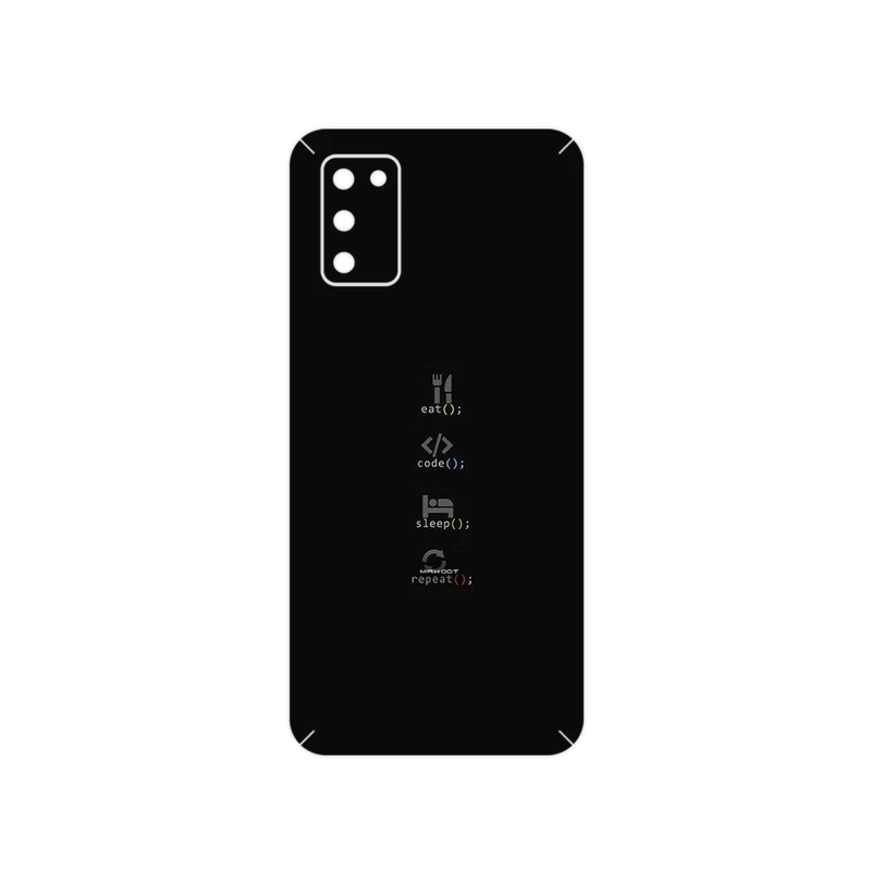 برچسب پوششی ماهوت مدل Programming 2 مناسب برای گوشی موبایل سامسونگ Galaxy A03S