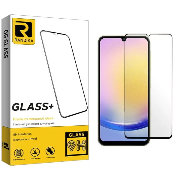 محافظ صفحه نمایش شیشه ای راندیکا مدل RK مناسب برای گوشی موبایل سامسونگ Galaxy A24/A25/A15/A15 5G