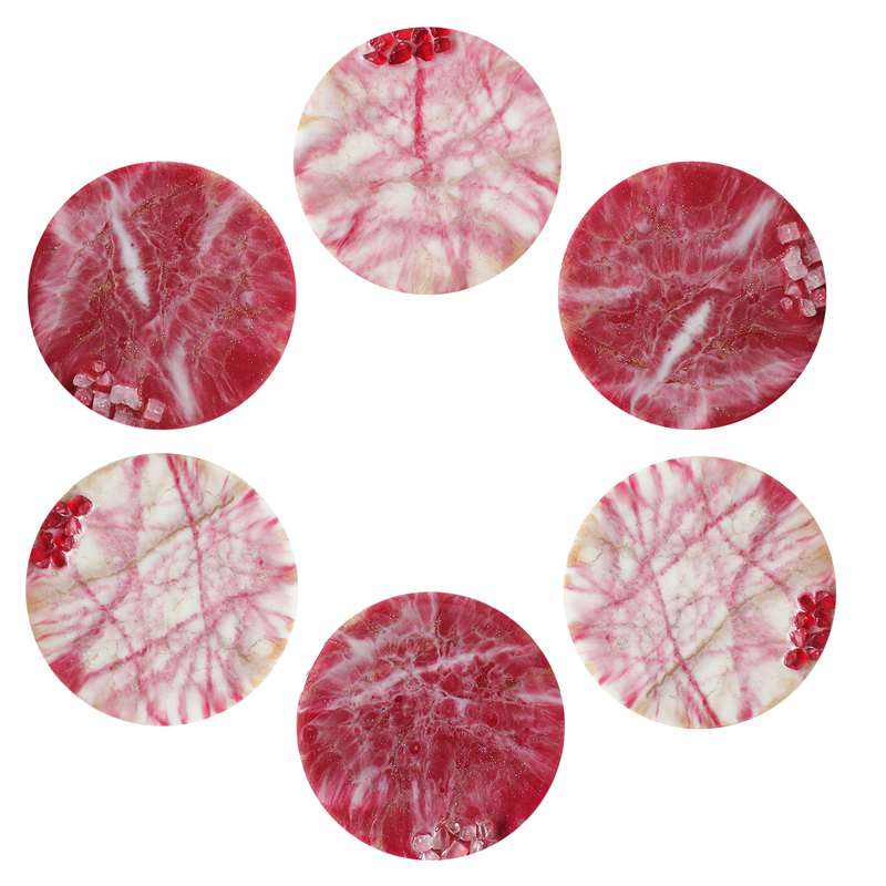 مجموعه ظروف هفت سین 6 پارچه طرح دورانا مدل Marble RW