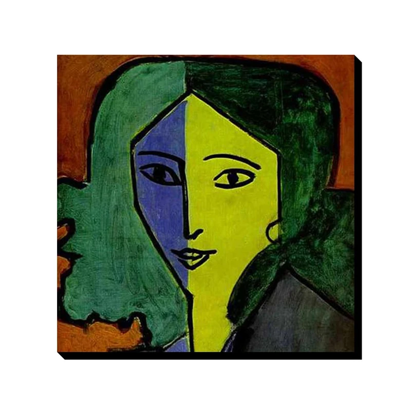 تابلو شاسی ترمه طراحان ایده مدل پرتره دلکرسکایا از ماتیس کد art0640