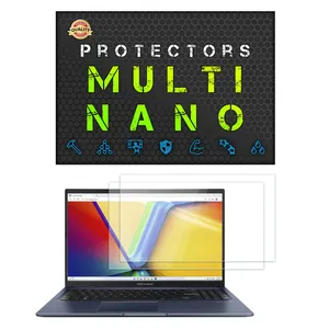 Multi Nano X-S2N Model Transparent Screen Protector For Asus VivoBook 15 X1502 15.6 Inch 2022 Laptop Pack Of 2