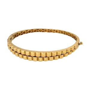 دستبند النگویی طلا کم اجرت 18 عیار زنانه کرابو کد Ko33