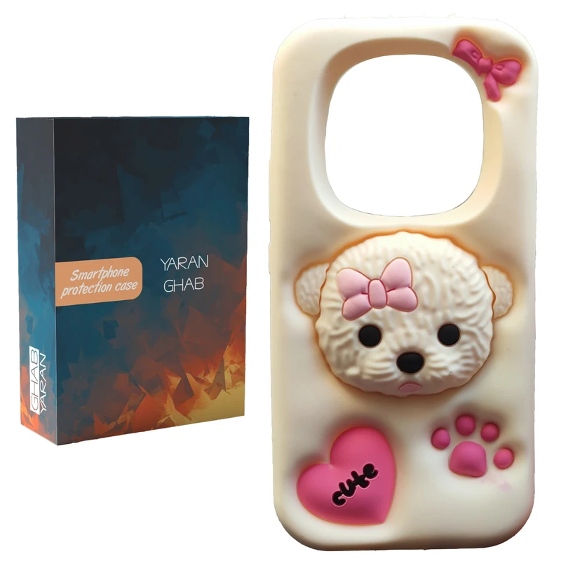 کاور قاب یاران مدل پودل مناسب برای گوشی موبایل شیائومی Redmi Note 14 Pro 4G