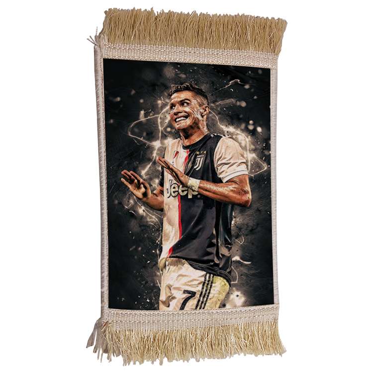 فرش ماشینی دیوارکوب مدل رونالدو کد 495